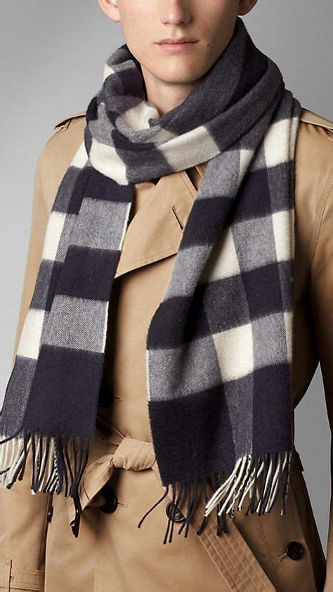 Burberry 'b' Wool Woven Scarf 